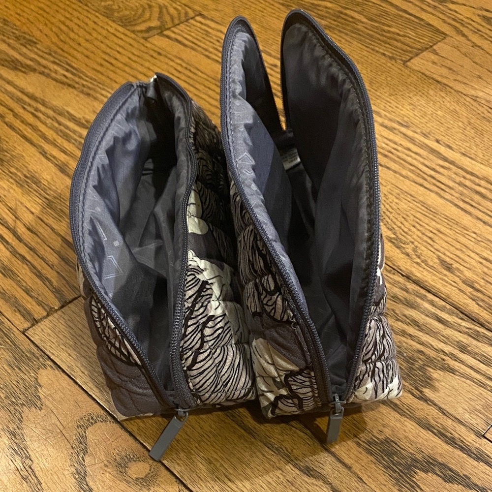 VERA BRADLEY Floral Quilted Cosmetic Bag Set - Picture 4 of 8